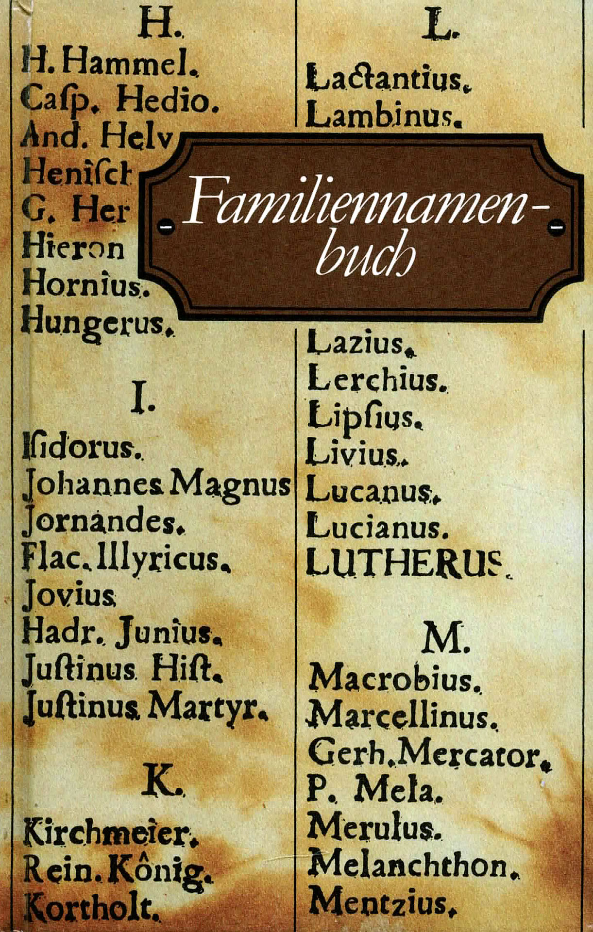 Familiennamenbuch - Naumann, Horst